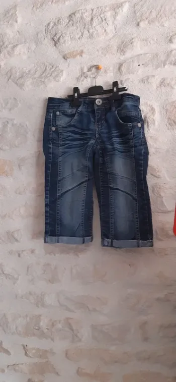 Pantacourt en jean taille 36