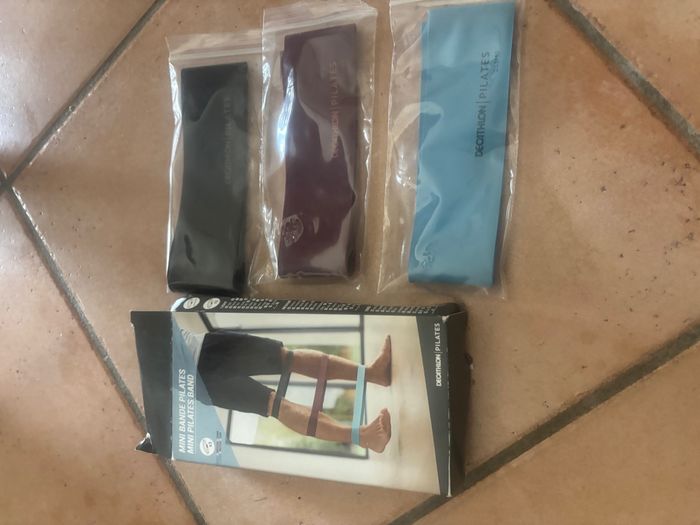 Lot de 3 élastiques de pilates