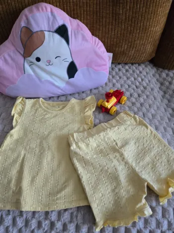 Ensemble jaune 86 cm