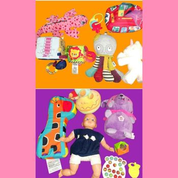 Lot jouets bébé