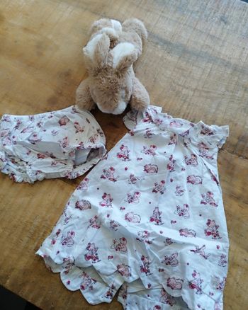 Robe sergent major taille 1 mois