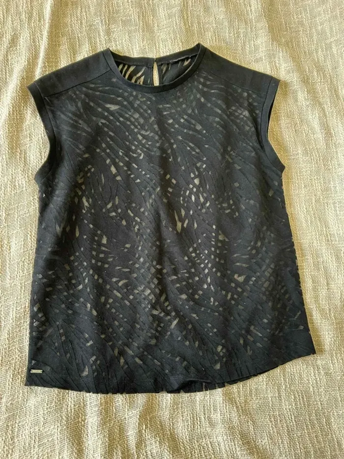 Haut sans manches IKKS noir - Taille M