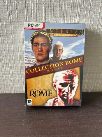 Lot de 2 jeux PC - collection Rome - neuf
