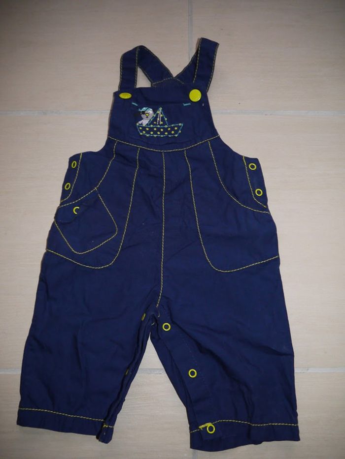Salopette Orchestra bleue 3 mois