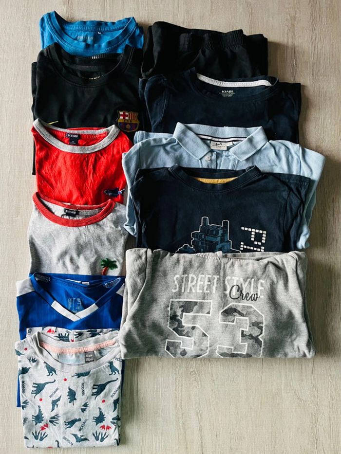 Lot de vêtements été enfant garçon multiples marques
