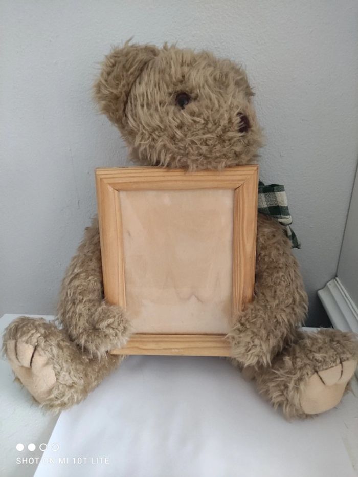 Nounours avec cadre
