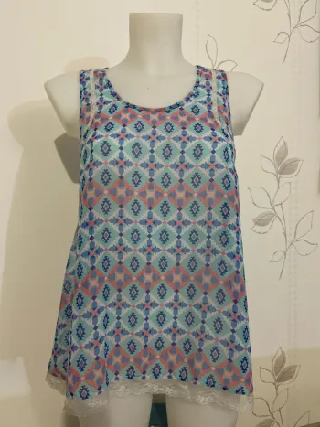 Débardeur dentelle Pepe Jeans Taille M