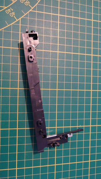 Châssis plastique F3-2 pièce détachée console de jeux Nintendo Wii RVL-001 EUR #D58