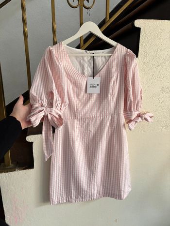Robe Vichy rose