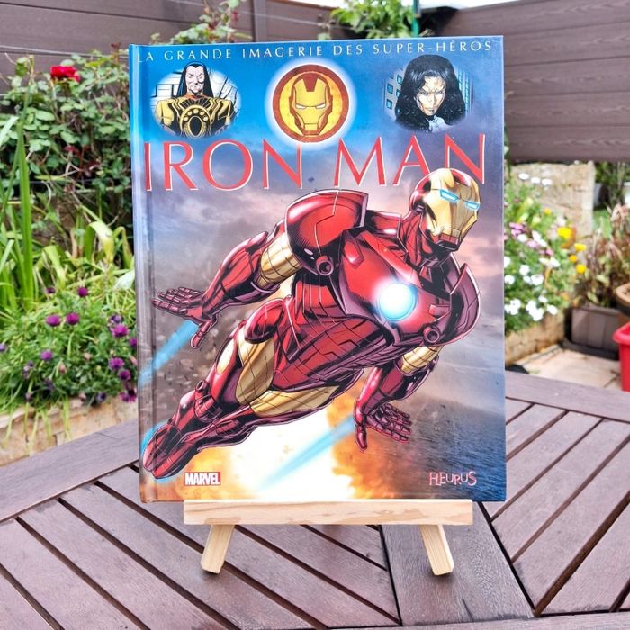 Livre Iron Man – La grande imagerie des super-héros Marvel