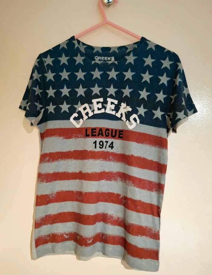 tee-shirt creeks league 12 ans - photo numéro 5