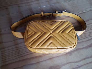 Sac banane couleur moutarde Mango