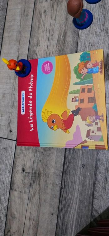 Hachette 80 Audioconte livre et figurine audio conte