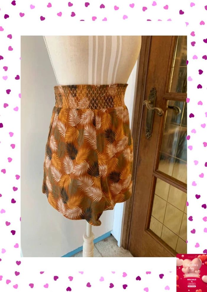 Très joli short Camaïeu avec large bande élastique dans la taille Camaïeu. Taille M - photo numéro 5