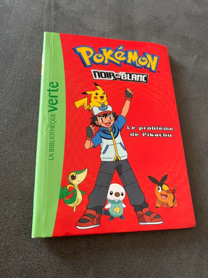 Livre bibliothèque verte Pokémon noir et blanc tome 1 - photo numéro 1