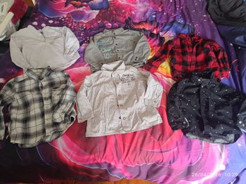 Lot chemises garçon taille 3ans 