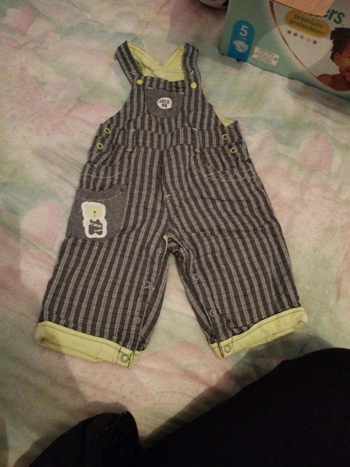 Salopette manche courte