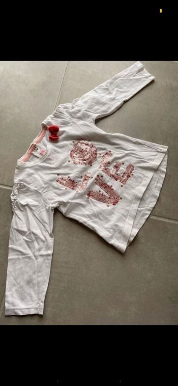 Tee shirt manches longues LOVE 18 mois