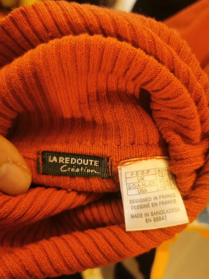 Pull col roulé la redoute - photo numéro 3