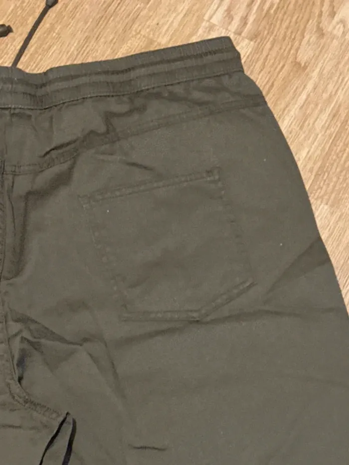 Pantalon taille 58 kaki très souple cordon à la taille - photo numéro 13