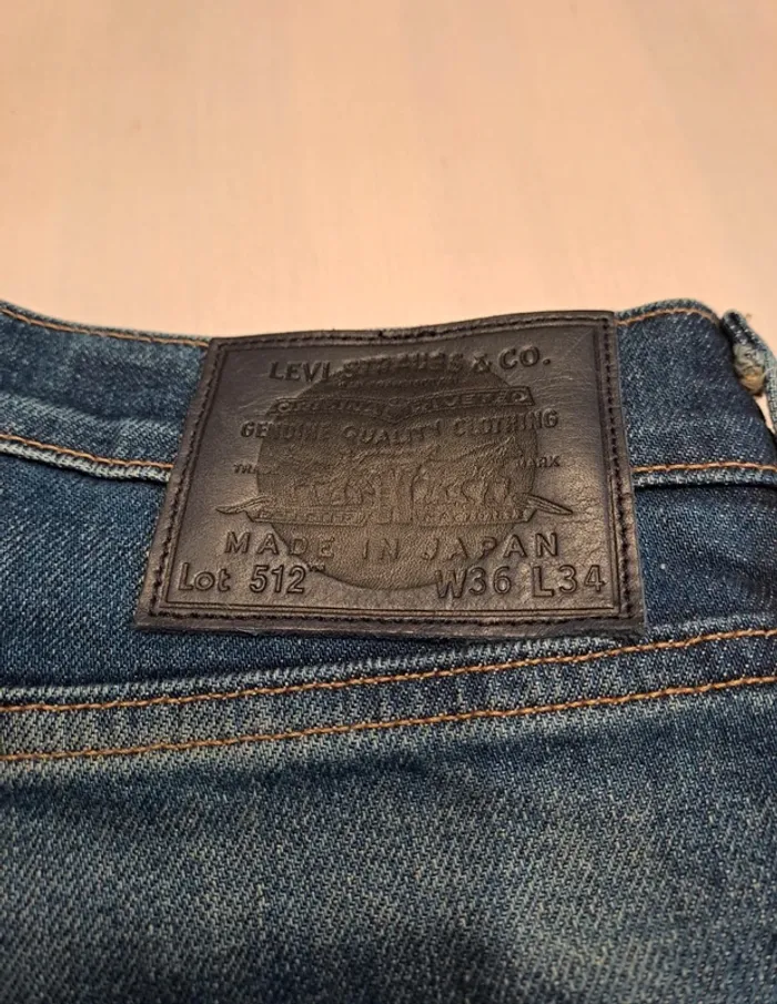 Jeans Levi's 512 Made in Japan 36x34 neuf - photo numéro 4