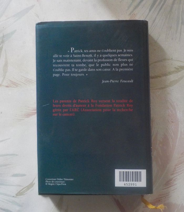 Patrick Roy par Colette et Pierre Boyard ses parents - photo numéro 2