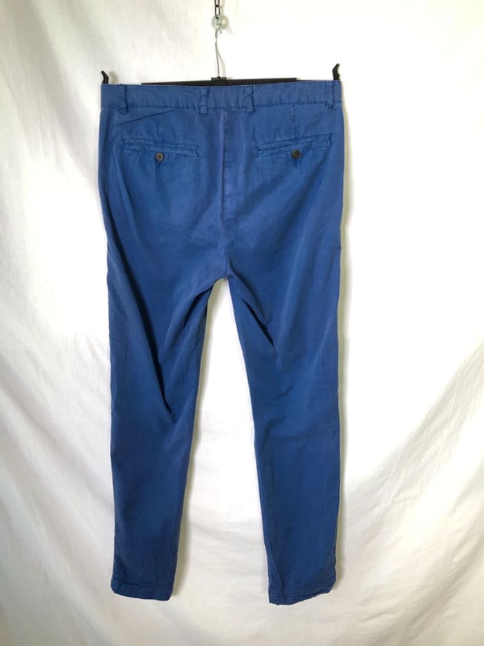 Pantalon bleu Zara taille 36 38 très bon état - photo numéro 8