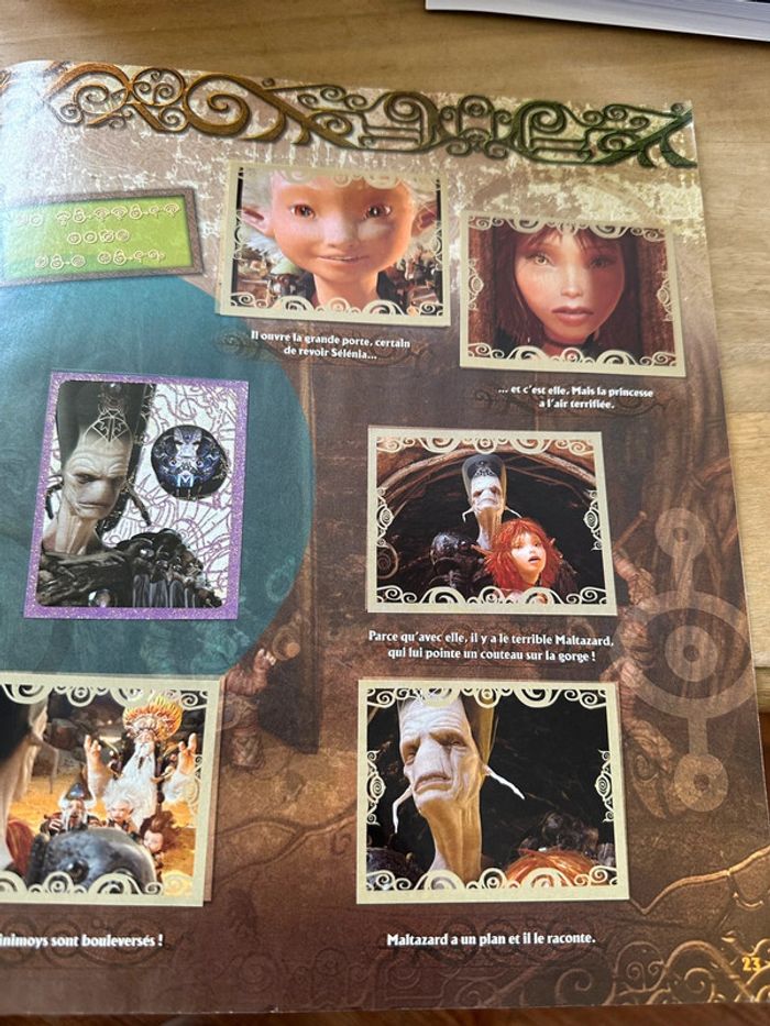 Album Panini complet (-3) Arthur et les Minimoys La vengeance de Maltazard - photo numéro 17