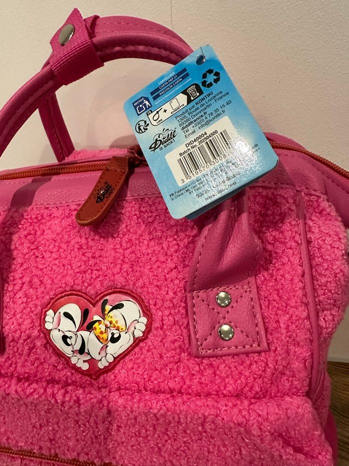 Sac à dos rose fille diddl is back - photo numéro 4