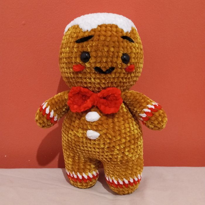 Noël : bonhomme en pain d'épices au crochet