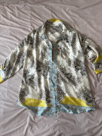 Chemise fleurie Joli & Jolly – taille M/L