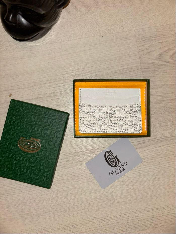 Porte-cartes Goyard Saint Sulpice Blanc