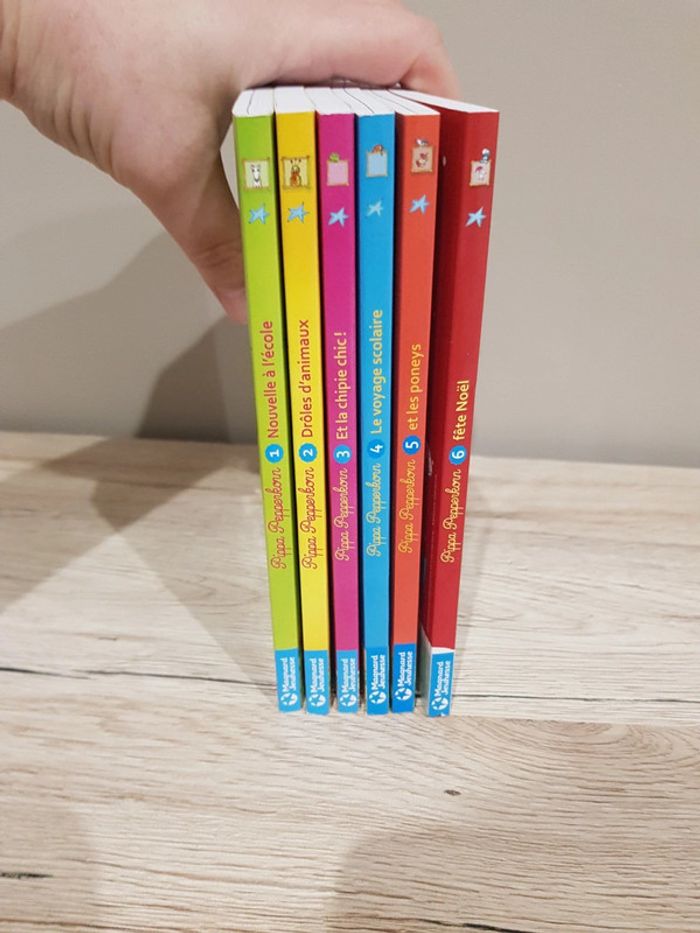 6 premiers tomes Pippa Pepperkorn - photo numéro 2