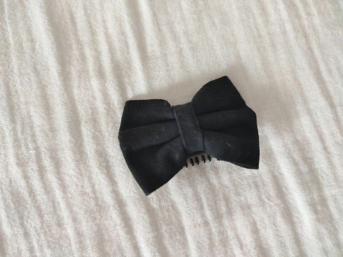 Barrette anti glisse pour bébé noire