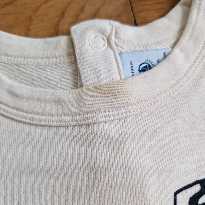 Sweat Roulez Jeunesse Petit Bateau - 18 mois - photo numéro 3