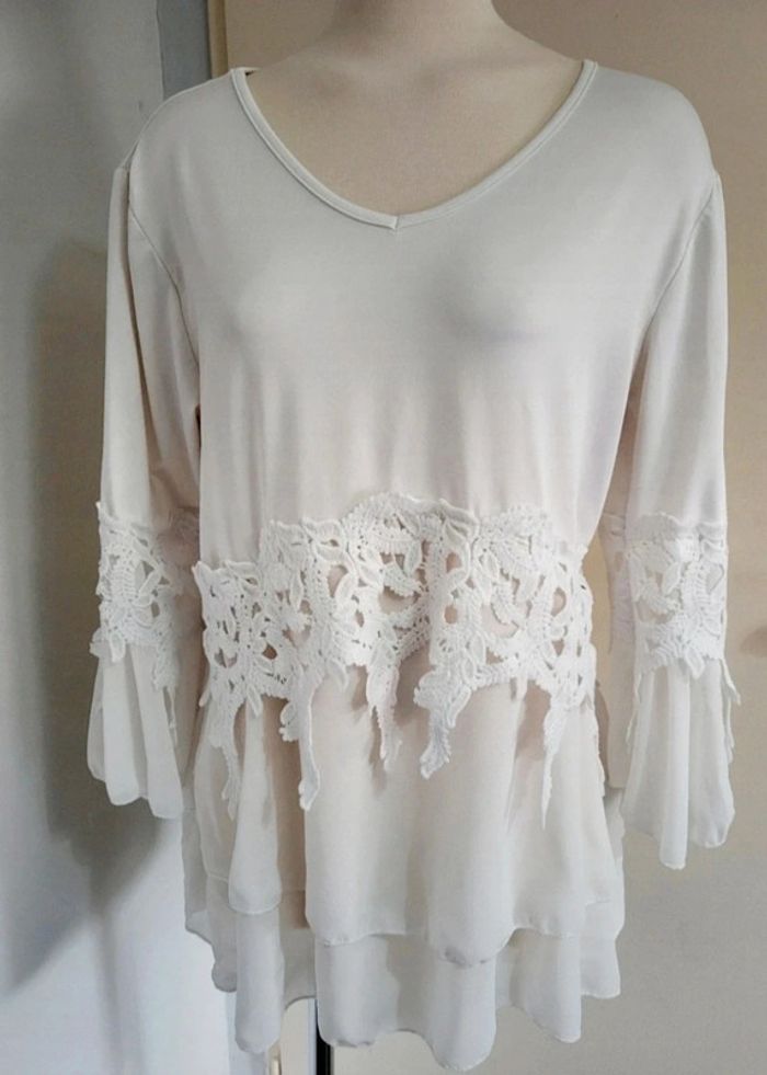 Très beau haut blanc L/XL