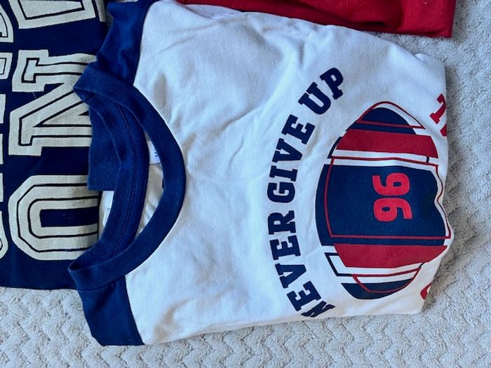 Lot de 4 t-shirts manches longues - photo numéro 5