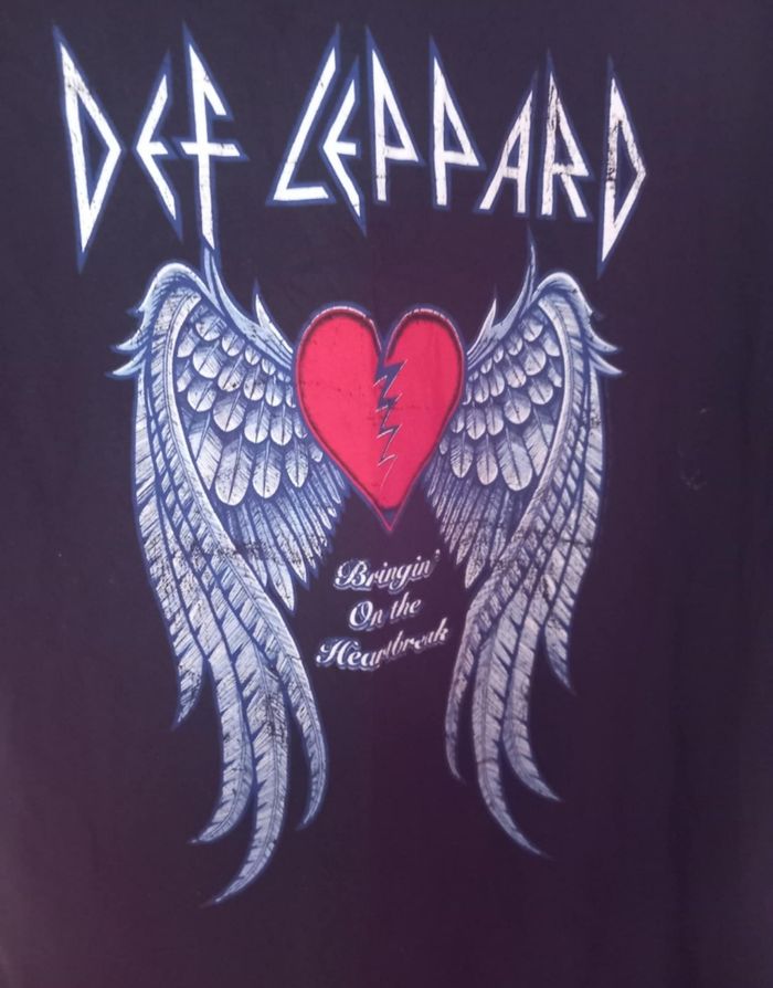 Tee-shirt Def Leppard taille M Kiabi - photo numéro 3