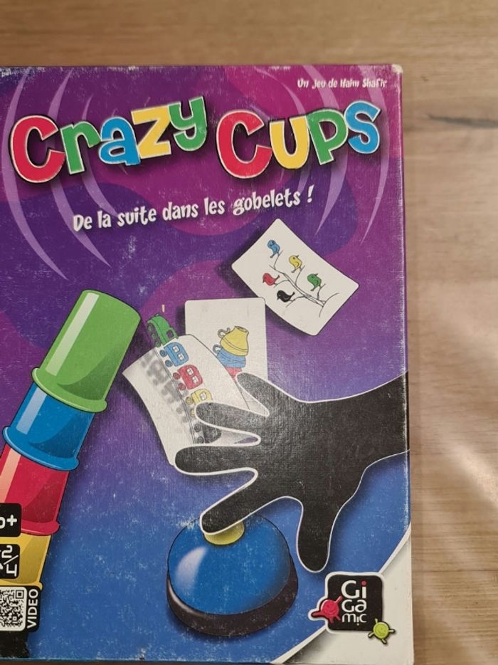 Jeu de société Crazy Cups des éditions Gigamic, - photo numéro 2