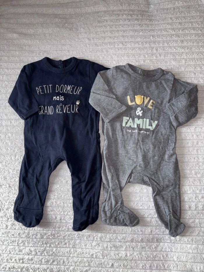 Lot pyjama coton