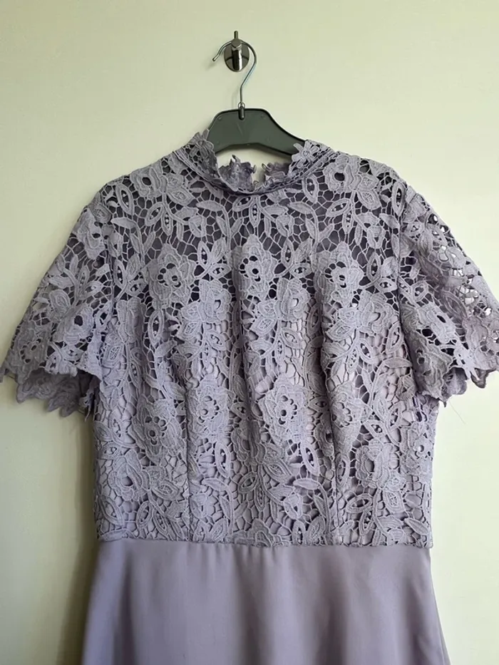 Robe de demoiselle d’honneur Lilas M - photo numéro 4