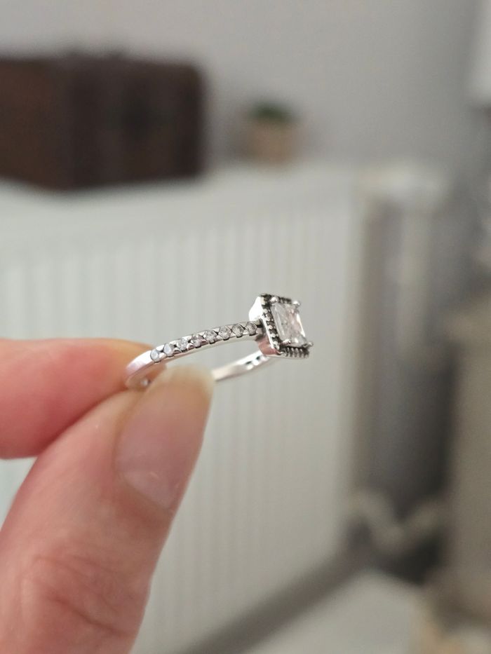 Bague en argent 925 avec zircon - photo numéro 5