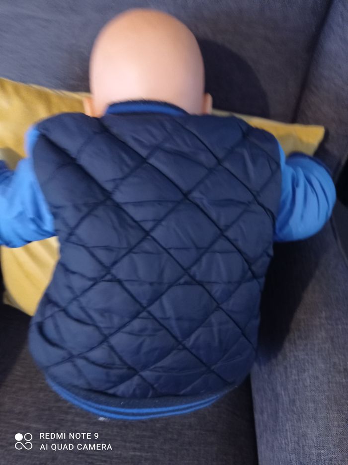 blouson Disney Cars bleu  2 ans réf 378 D02 - photo numéro 6