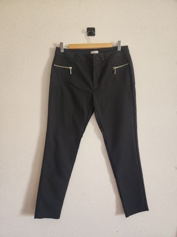 Pantalon femme 40 Cache Cache – noir – coupe ajustée – bon état