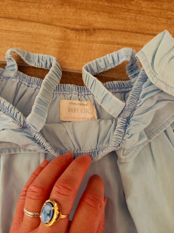 Robe été en Chambray Young Dimensions, 18/24 mois - photo numéro 2