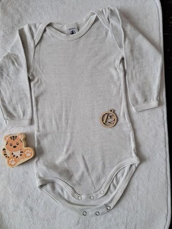 Bodie manche longue taille 12mois 