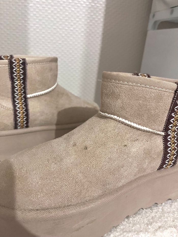 Bottes Beige Fourrure - photo numéro 4