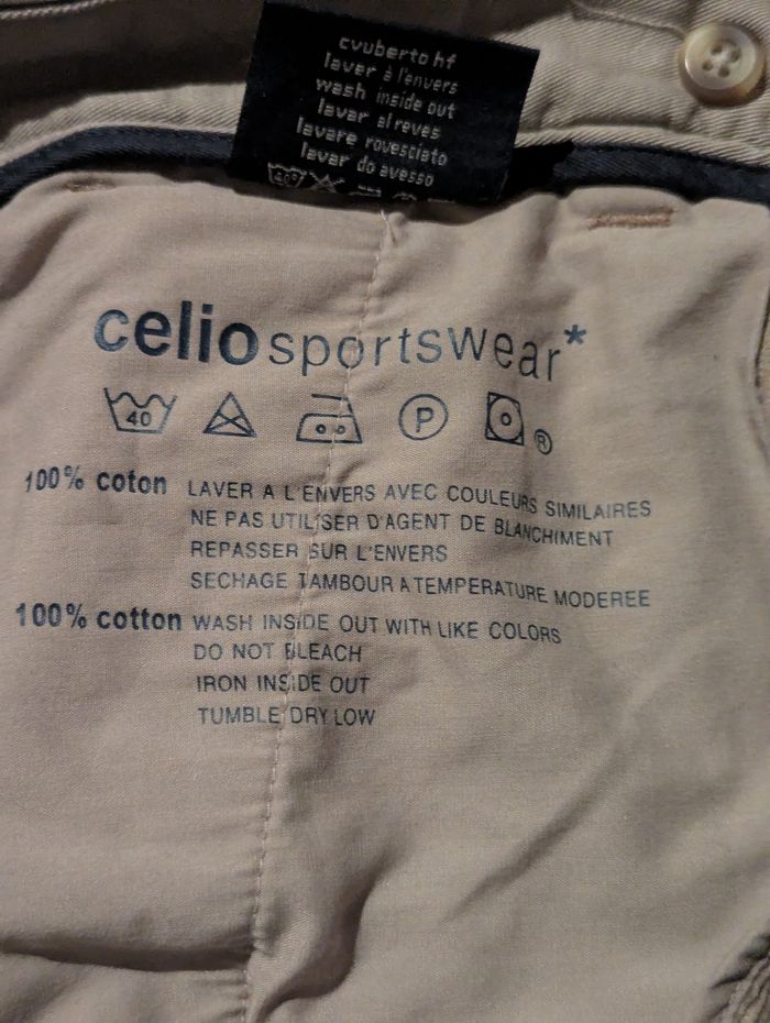 Pantalon velours Homme T40 Celio original - photo numéro 6