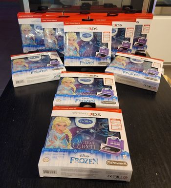 Lot de 10 pochettes et stylet Reine des Neiges Disney – Multi-usages neuves Nintendo