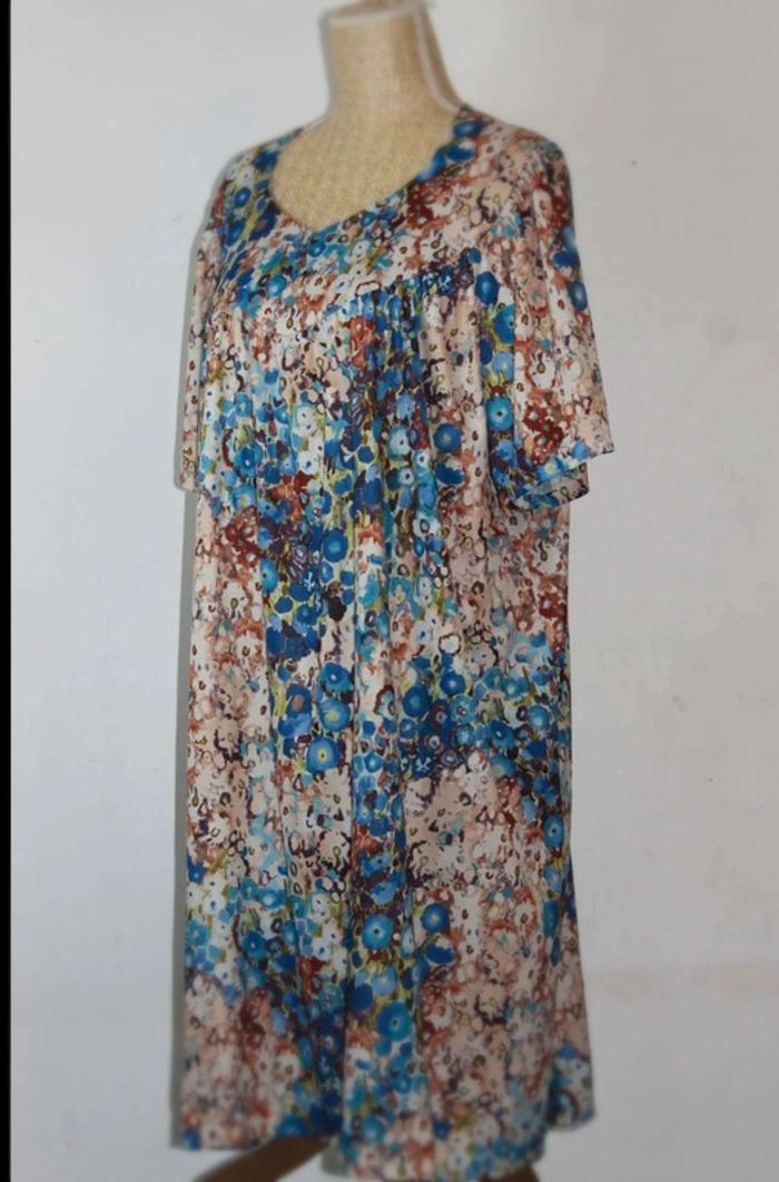 Robe été - Multicolore - Damart - 54/56 - photo numéro 4